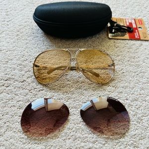 CARRERA PORSCHE Design sunglasses Vintage Teardrop Temple 125mm